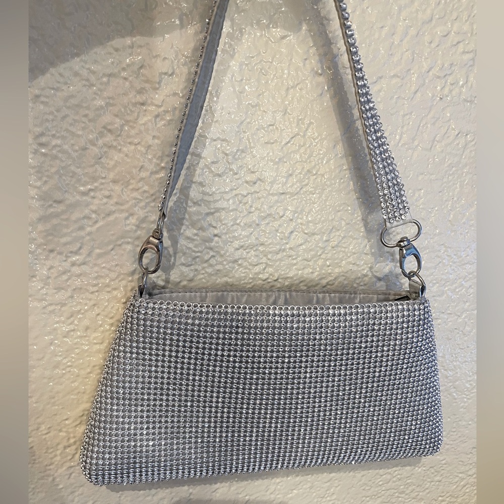 Elegant Silver Women's Bag